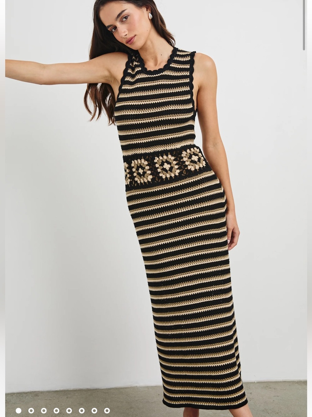 Rails Coco Dress Milos Crochet